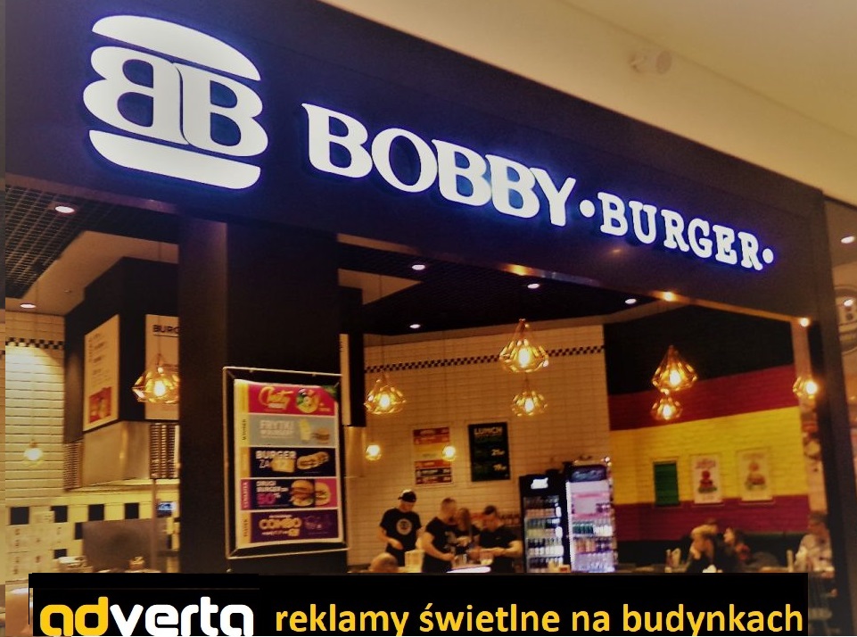 Litery 3d dla sieci handlowej - gastronomicznej.