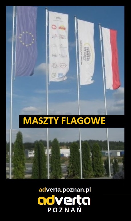 Przy kompleksowych realizacjach - wykonujemy dla Inwestorów również maszty flagowe z flagą.