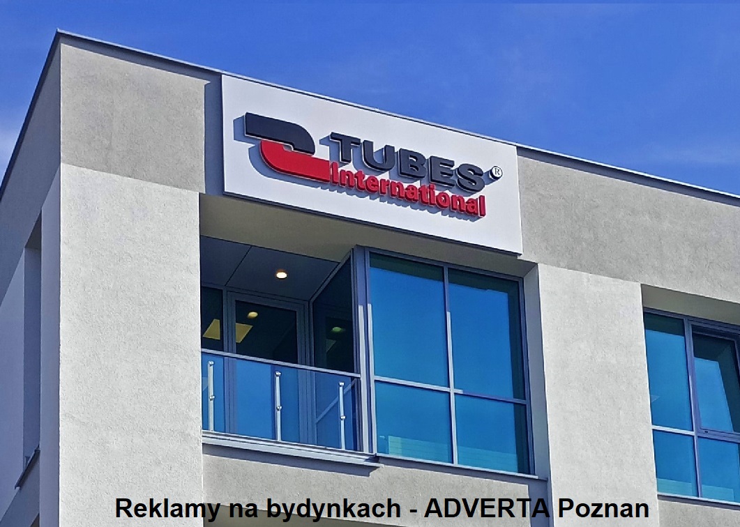 Kaseton reklamowy aluminiowy podświetlany - z podświetleniem delikatnym i subtelnym.