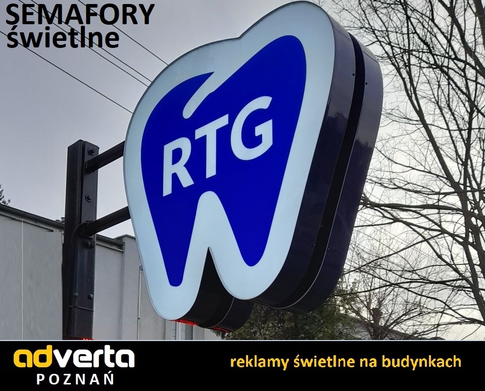 Semafory Poznań dla stomatologicznego RTG.